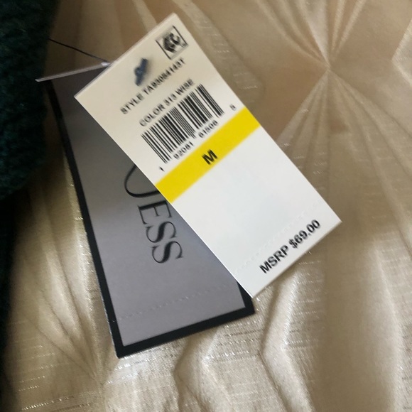 Sam & Jess Sweater Forest green Medium NWT- L/S - Picture 3 of 4